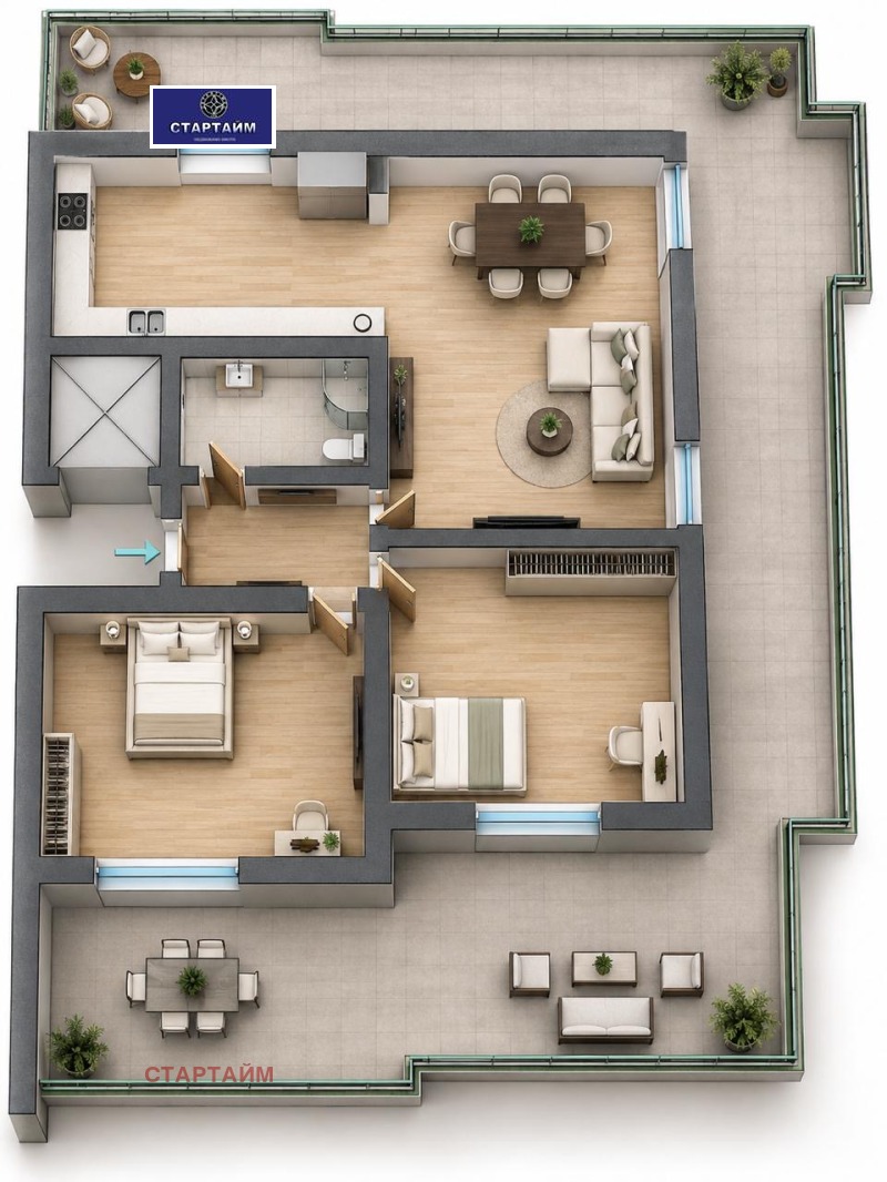 Продава 3-СТАЕН, град София, Лозенец • 465000 € • 54408297 1 — Holmes.bg Продава 3-СТАЕН, град София, Лозенец • 465000 € • 54408297 1