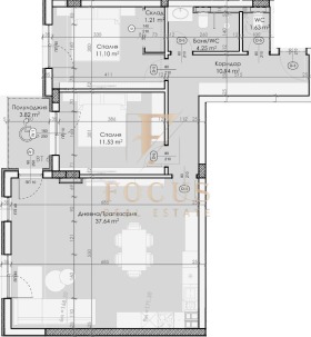 3-СТАЕН, 108 m2 - Holmes.bg 3-СТАЕН, 108 m2