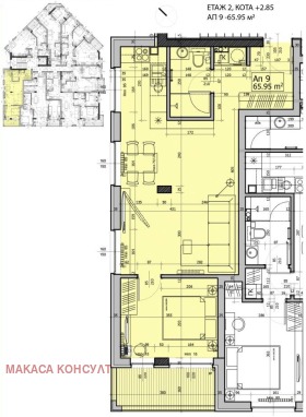 2-СТАЕН, 82 m2 - Holmes.bg 2-СТАЕН, 82 m2