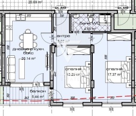 3-СТАЕН, 90 m2 - Holmes.bg 3-СТАЕН, 90 m2