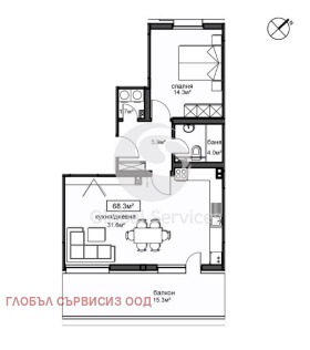 Продажба на двустайни апартаменти в град София — страница 3 - изображение 16 
