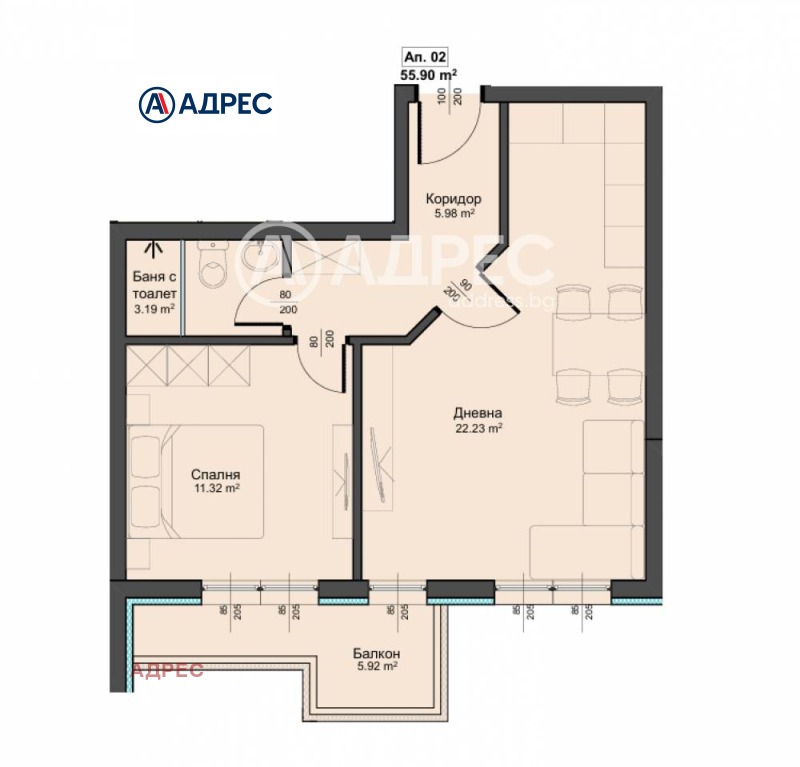 Продава 2-СТАЕН, град Варна, Аспарухово • 59350 € / 116078.51 лв. • 50001394 1 — Holmes.bg Продава 2-СТАЕН, град Варна, Аспарухово • 59350 € / 116078.51 лв. • 50001394 1