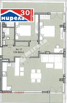 3-СТАЕН, 129 m2 - Holmes.bg 3-СТАЕН, 129 m2