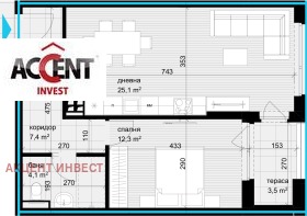2-СТАЕН, 75 m2 - Holmes.bg 2-СТАЕН, 75 m2