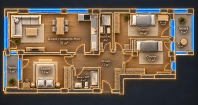 МНОГОСТАЕН, 126 m2 - Holmes.bg МНОГОСТАЕН, 126 m2