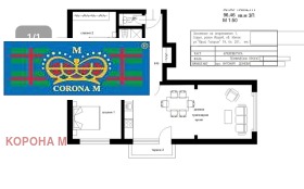 3-СТАЕН, 107 m2 - Holmes.bg 3-СТАЕН, 107 m2