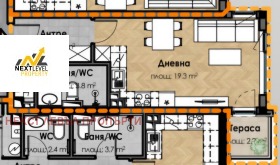 1-СТАЕН, 47 m2 - Holmes.bg 1-СТАЕН, 47 m2