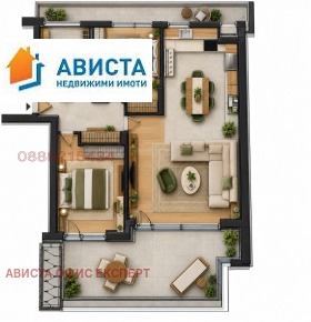 3-СТАЕН, 127 m2 - Holmes.bg 3-СТАЕН, 127 m2