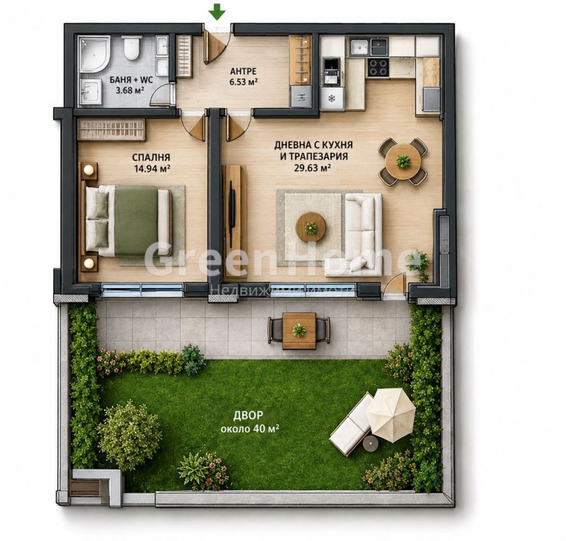 Продава 2-СТАЕН, град Варна, к.к. Св.Св. Константин и Елена • 125990 € • 82569497 1 — Holmes.bg Продава 2-СТАЕН, град Варна, к.к. Св.Св. Константин и Елена • 125990 € • 82569497 1