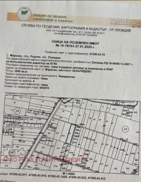 Продава Парцел, с. Марково
