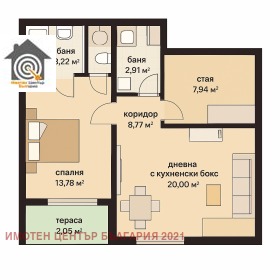 Обява Продава 3-СТАЕН,град София, Овча купел