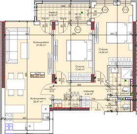 3-СТАЕН, 103 m2 - Holmes.bg 3-СТАЕН, 103 m2