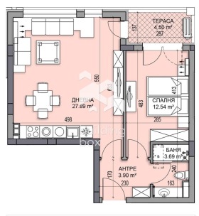 2-СТАЕН, 72 m2 - Holmes.bg 2-СТАЕН, 72 m2