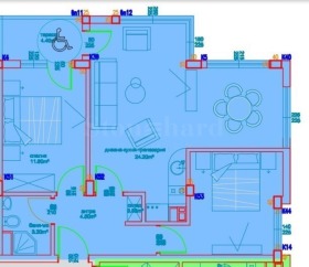 3-СТАЕН, 84 m2 - Holmes.bg 3-СТАЕН, 84 m2
