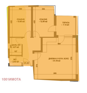 3-СТАЕН, 110 m2 - Holmes.bg 3-СТАЕН, 110 m2