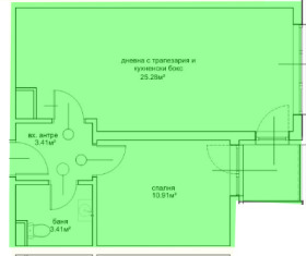 2-СТАЕН, 63 m2 - Holmes.bg 2-СТАЕН, 63 m2