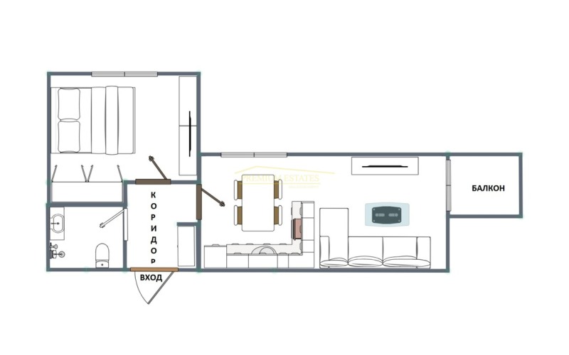 Продава 2-СТАЕН, гр. София, Враждебна