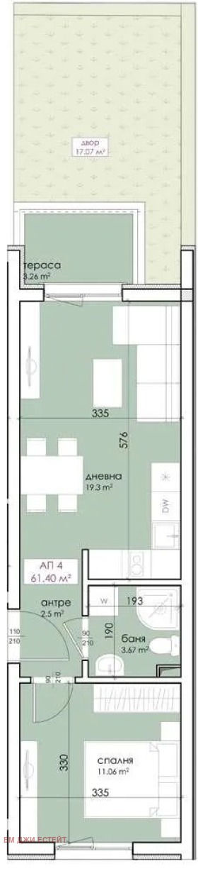 2-СТАЕН, 78 m2 - Holmes.bg 2-СТАЕН, 78 m2