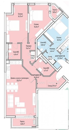 Обява Продава 3-СТАЕН,град София, Младост 4