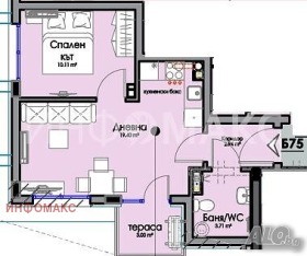 2-СТАЕН, 54 m2 - Holmes.bg 2-СТАЕН, 54 m2