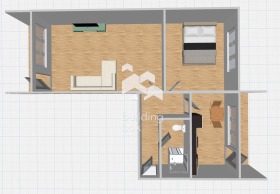 2-СТАЕН, 61 m2 - Holmes.bg 2-СТАЕН, 61 m2