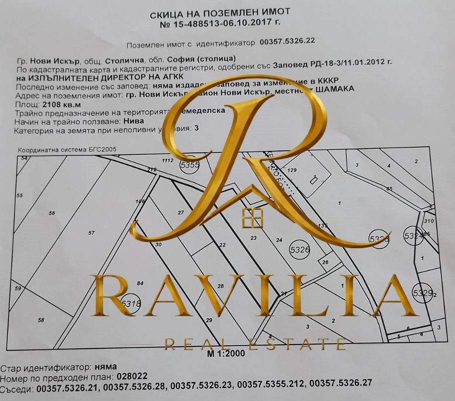 Продава Земеделска земя област София , гр. Нови Искър , 2.108 дка | 83788125 — Imoti.com Продава Земеделска земя област София , гр. Нови Искър , 2.108 дка | 83788125