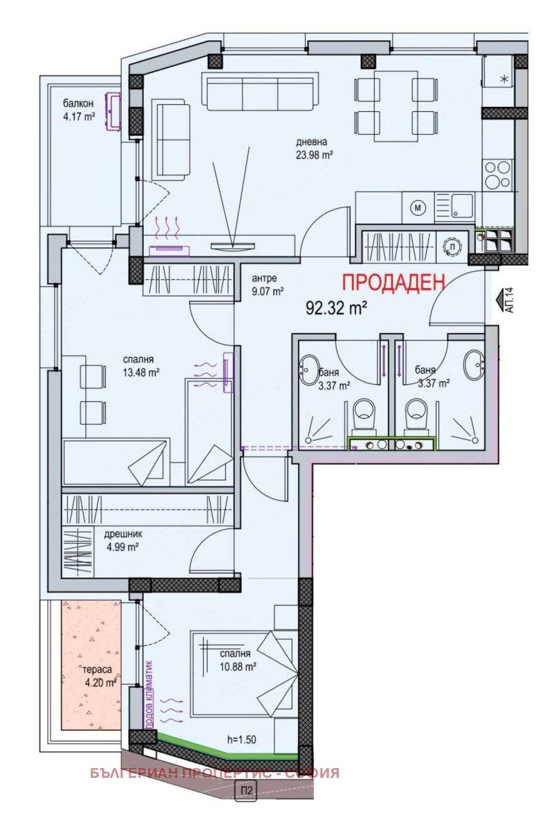 Продава 3-СТАЕН, град София, Овча купел • 245000 € / 479178.35 лв. • 64931895 1 — Holmes.bg Продава 3-СТАЕН, град София, Овча купел • 245000 € / 479178.35 лв. • 64931895 1