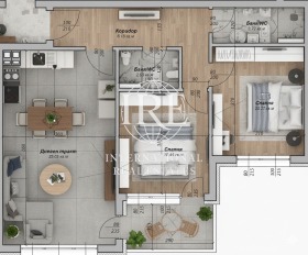3-СТАЕН, 90 m2 - Holmes.bg 3-СТАЕН, 90 m2