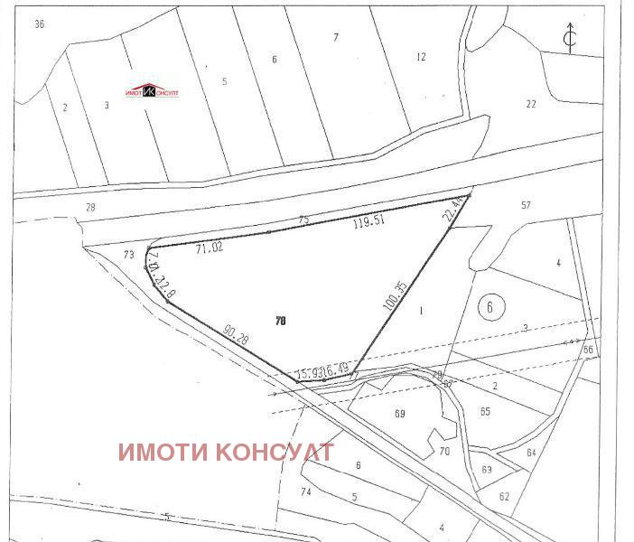 Продава  Парцел област Велико Търново , с. Малки чифлик , 11216 кв.м | 97489394 - изображение [2]