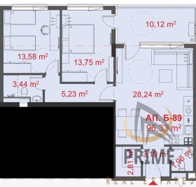 3-СТАЕН, 113 m2 - Holmes.bg 3-СТАЕН, 113 m2