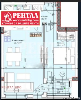 2-СТАЕН, 65 m2 - Holmes.bg 2-СТАЕН, 65 m2