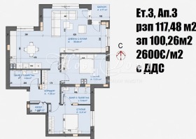 Продава 3-стаен, град София