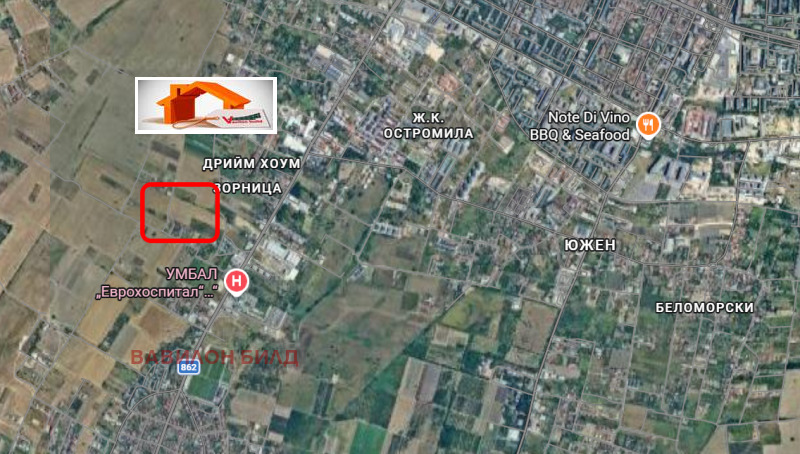 Продава ПАРЦЕЛ, град Пловдив, Коматево • 425000 € / 831227.75 лв. • 33918841 1 — Holmes.bg Продава ПАРЦЕЛ, град Пловдив, Коматево • 425000 € / 831227.75 лв. • 33918841 1