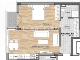 2-СТАЕН, 70 m2 - Holmes.bg 2-СТАЕН, 70 m2
