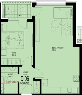 2-СТАЕН, 75 m2 - Holmes.bg 2-СТАЕН, 75 m2