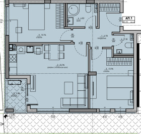 3-СТАЕН, 102 m2 - Holmes.bg 3-СТАЕН, 102 m2