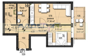 2-СТАЕН, 82 m2 - Holmes.bg 2-СТАЕН, 82 m2