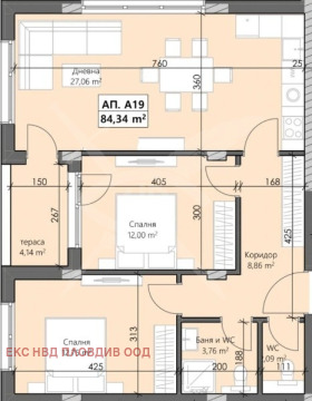 2-СТАЕН, 75 m2 - Holmes.bg 2-СТАЕН, 75 m2