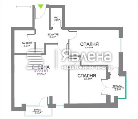 3-СТАЕН, 100 m2 - Holmes.bg 3-СТАЕН, 100 m2