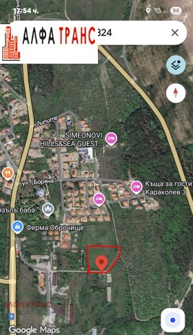 Обява Продава ПАРЦЕЛ,с. Оброчище, област Добрич>