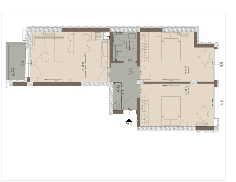 Продава 3-СТАЕН, град София, Левски • 166500 € / 325645.70 лв. • 51380506 1 — Holmes.bg Продава 3-СТАЕН, град София, Левски • 166500 € / 325645.70 лв. • 51380506 1