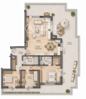 МНОГОСТАЕН, 247 m2 - Holmes.bg МНОГОСТАЕН, 247 m2