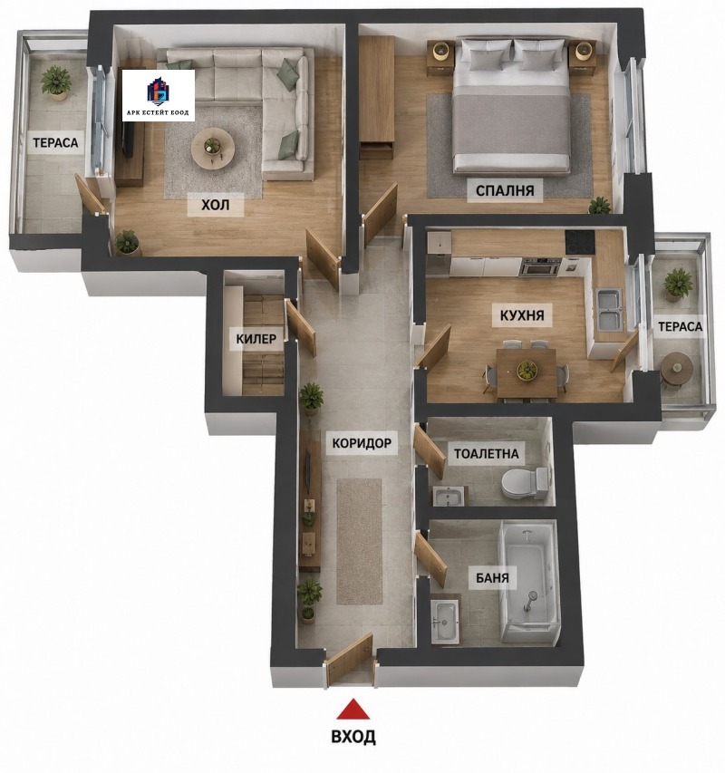 Продава 2-СТАЕН, град София, Красно село • 173000 € • 56970481 1 — Holmes.bg Продава 2-СТАЕН, град София, Красно село • 173000 € • 56970481 1