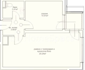 2-СТАЕН, 63 m2 - Holmes.bg 2-СТАЕН, 63 m2