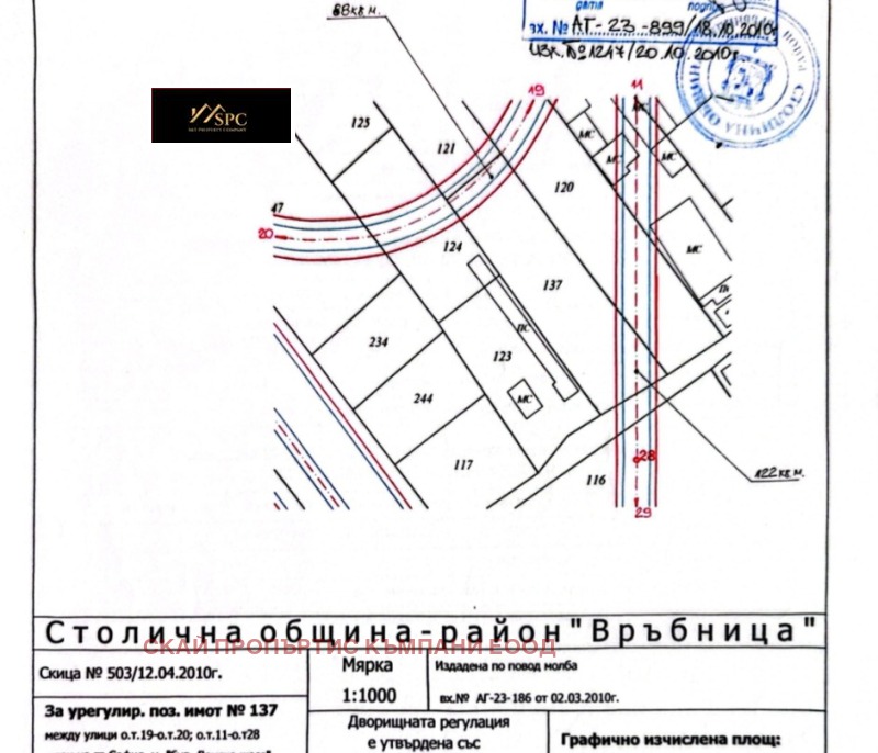 Продава ПАРЦЕЛ, град София, Връбница 1 • 230000 € / 449840.90 лв. • 25558480 1 — Holmes.bg Продава ПАРЦЕЛ, град София, Връбница 1 • 230000 € / 449840.90 лв. • 25558480 1