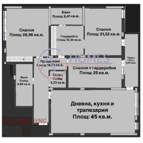 МНОГОСТАЕН, 227 m2 - Holmes.bg МНОГОСТАЕН, 227 m2