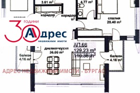 Продажба на тристайни апартаменти в град Бургас — страница 7 - изображение 13 