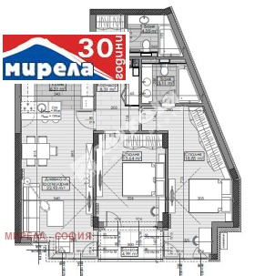 3-СТАЕН, 109 m2 - Holmes.bg 3-СТАЕН, 109 m2