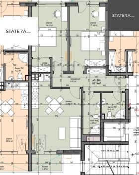 Обява Продава 3-СТАЕН,град София, Младост 1