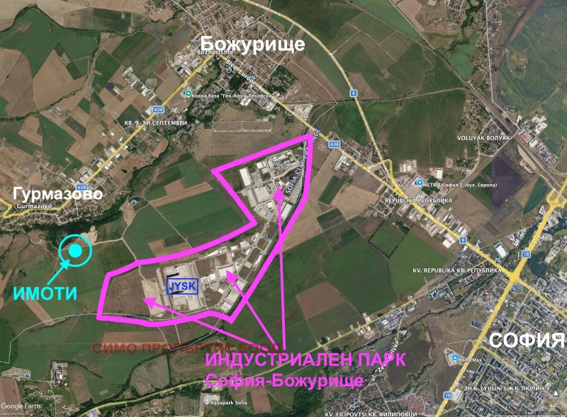 Продава ПАРЦЕЛ, област София, с. Гурмазово • 73500 € • 42278684 1 — Holmes.bg Продава ПАРЦЕЛ, област София, с. Гурмазово • 73500 € • 42278684 1